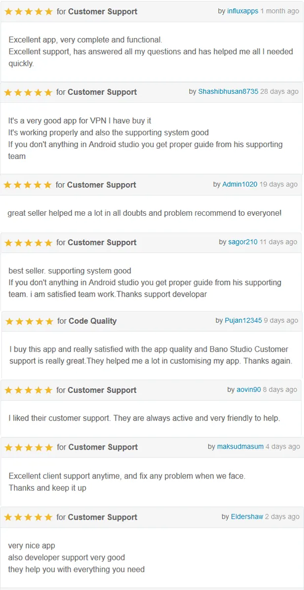 feedback