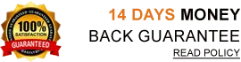 14 DAYS MONEY BACK GUARANTEE