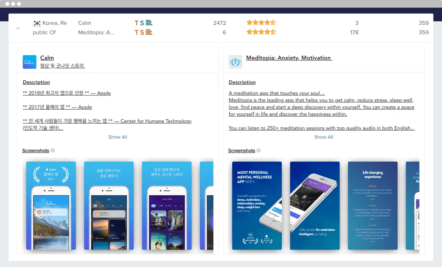 mobileaction app localization data